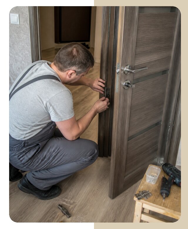 Замена дверных петель в Донском по цене от 2533 р. | ДвериЛегко-Днс